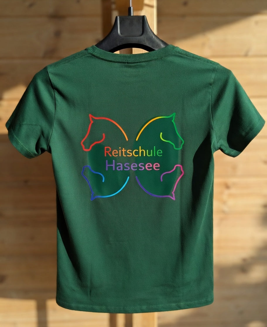 Reitschule Hasesee T-Shirt grün - Damen