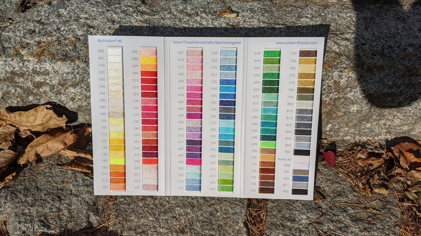 🤩 3.2 Fadenfarbe Nr. 2 auswählen: die RECHTE Seite🧵
