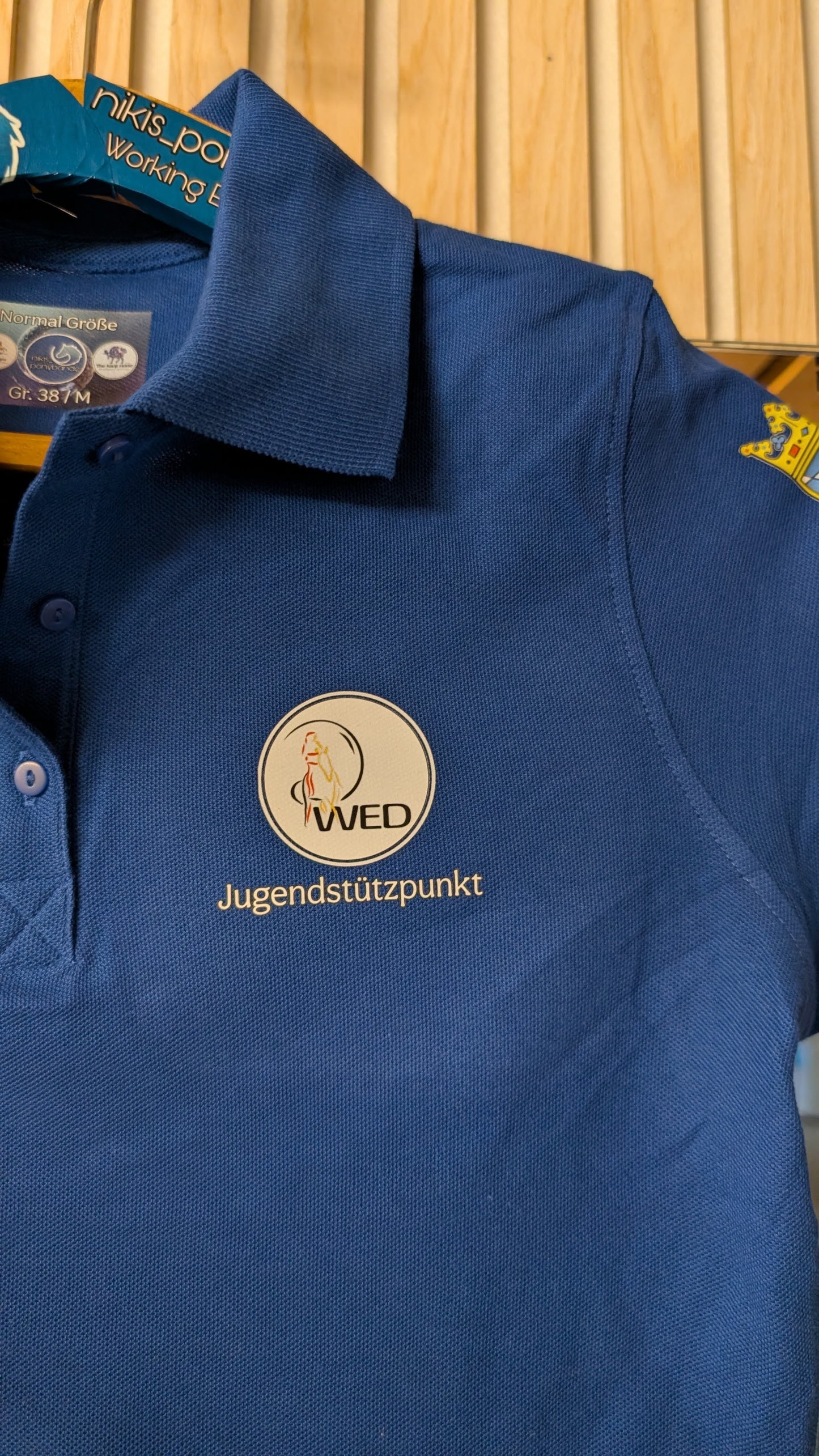 WED 🖤♥️💛Jugendstützpunkt Polo-Shirt