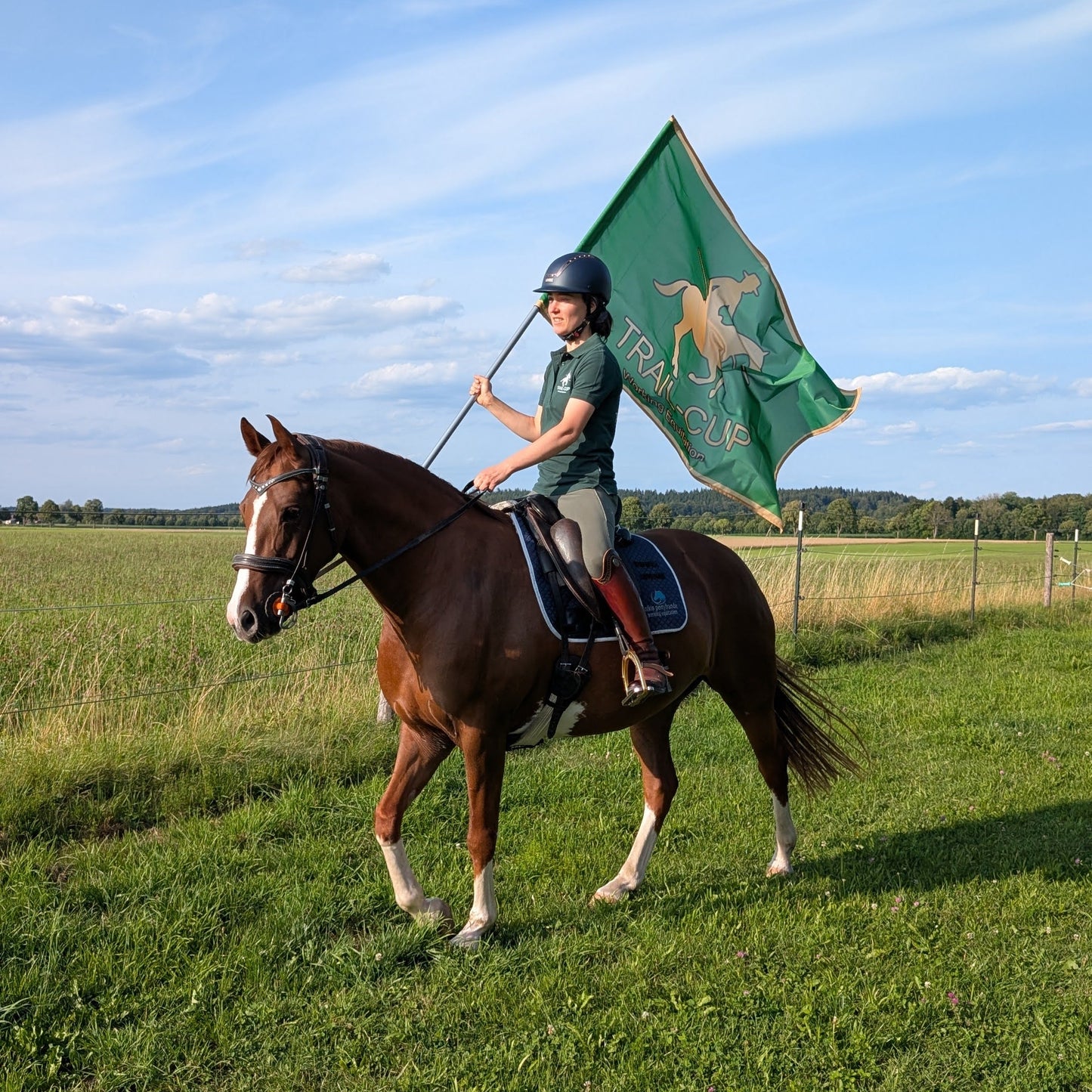 Working Equitation Trail Cup Fahne