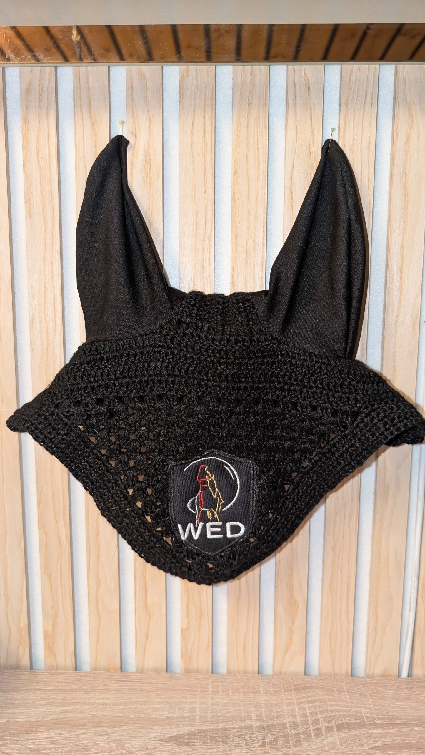 👑Working Equitation🦄 Fliegenhaube "WED - Working Equitation Deutschland", Warmblut, neu