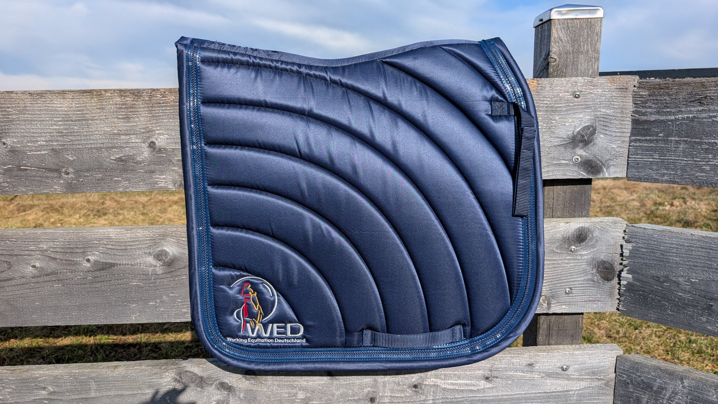 👑Working Equitation🦄 Schabracke "WED - Working Equitation Deutschland", WB Dressur, neu