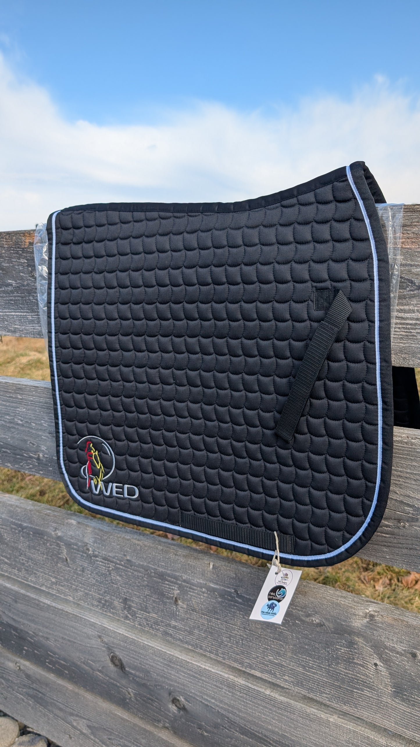 👑Working Equitation🦄 Schabracke "WED - Working Equitation Deutschland", Pony Dressur, neu