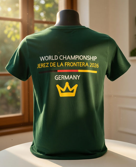 WM Fan Shirt "World Championship - Jerez de la Frontera 2026" > Team Germany < Working Equitation