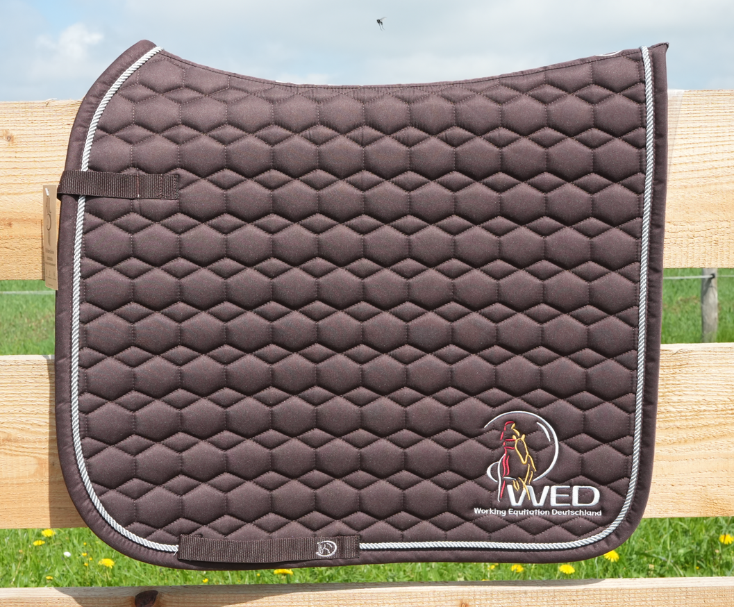 👑Working Equitation🦄 Schabracke "WED - Working Equitation Deutschland", WB Dressur, neu