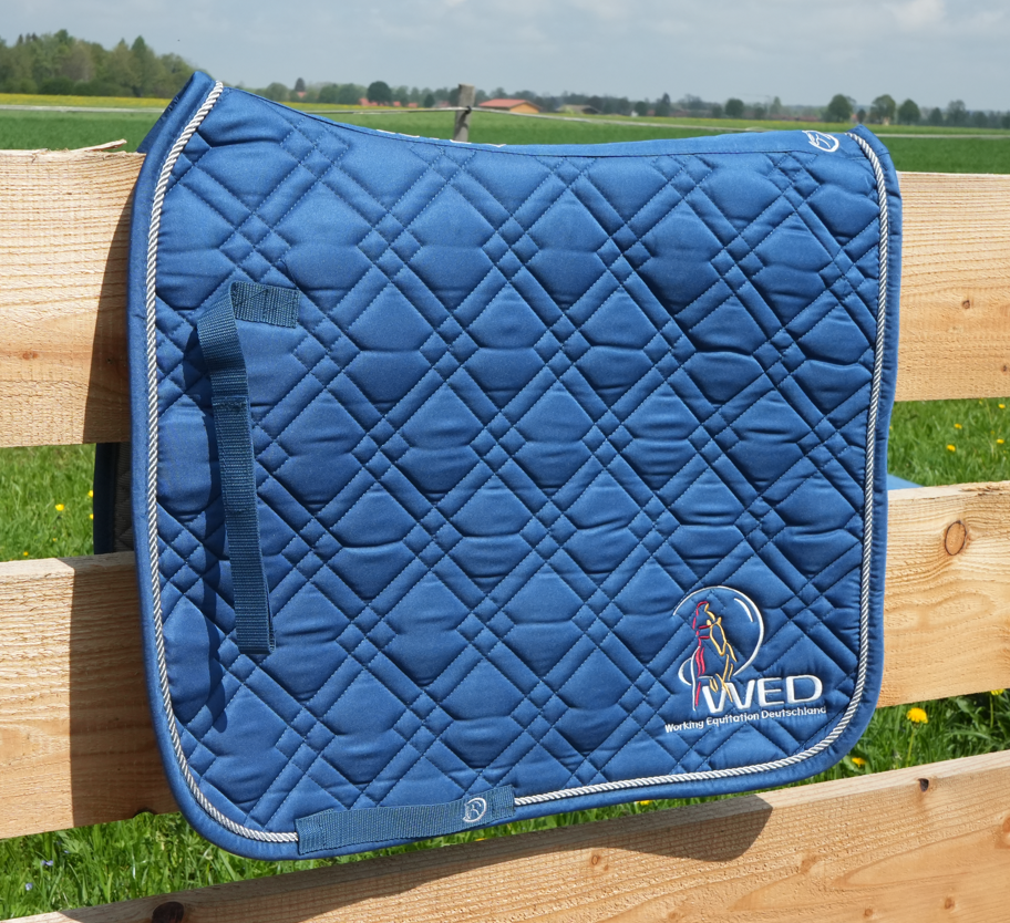 👑Working Equitation🦄 Schabracke "WED - Working Equitation Deutschland", WB Dressur, neu